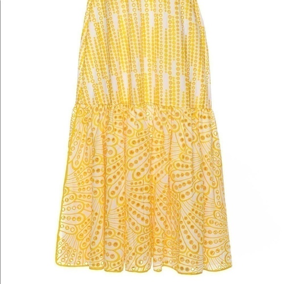 Charo Ruiz Isabella Maxi Dress Yellow - Picture 5 of 10